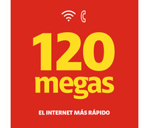 120 Megas \n Claro Hogar Doble
