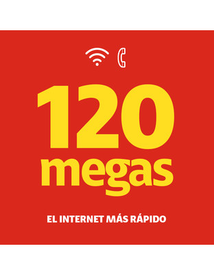 120 Megas \n Claro Hogar Doble image number 0