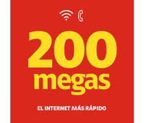 200 Megas \n Claro Hogar Doble
