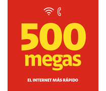 500 Megas \n Claro Hogar Doble