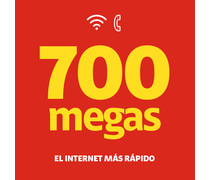 700 Megas \n Claro Hogar Doble