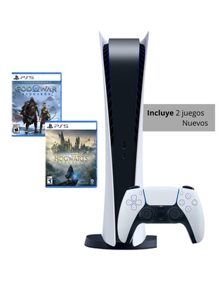 Comprá tu Consola PlayStation 5 + 2 Juegos Nuevos