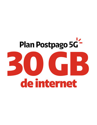 Sin Equipo 30GB \n Plan Postpago image number 0