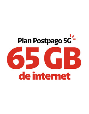 Sin Equipo 65GB \n Plan Postpago image number 0